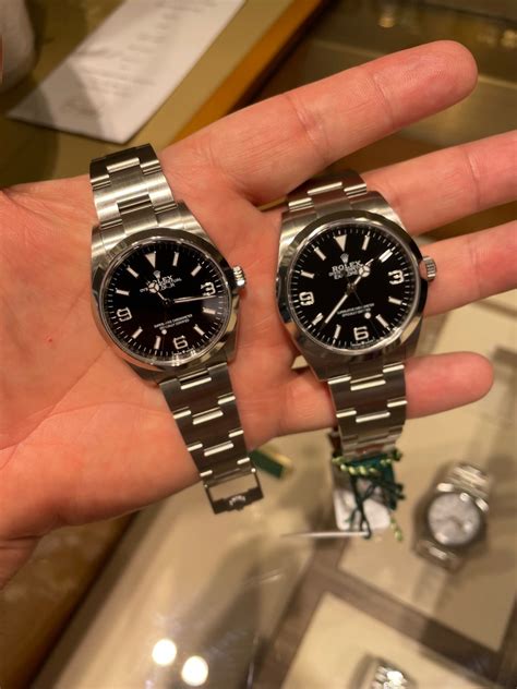 new rolex explorer 2019|Rolex explorer 36mm vs 40mm.